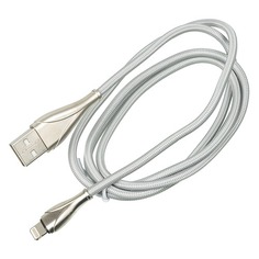 Кабель DIGMA USB A (m) - Lightning (m), 1.2м, серебристый