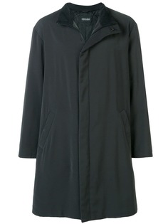 Giorgio Armani Vintage однобортное пальто-миди