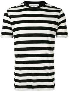 Officine Generale striped print T-shirt