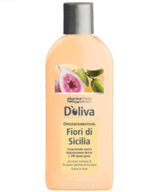 Doliva - Ополаскиватель Fiori di Sicilia для сохранения цвета окрашенных волос, 200 мл