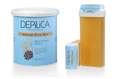 Depilica - Теплый воск с сосновой смолой Natural Pine Warm Wax, 800 гр
