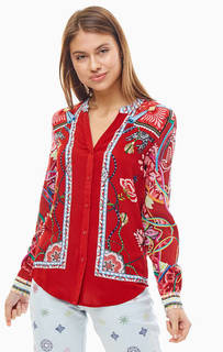 Купить женскую рубашку с длинным рукавом Desigual в Новосибирске в  интернет-магазине | Snik.co
