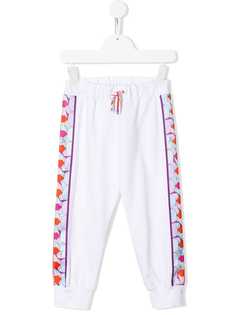 Emilio Pucci Junior спортивные брюки с лампасами