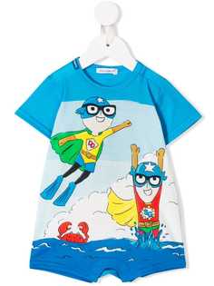 Dolce & Gabbana Kids футболка с принтом Super Hero