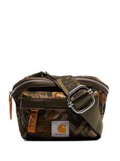 Heron Preston x Carhartt camouflage print cotton cross-body bag