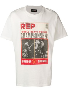 Represent World Heavyweight Champions print T-shirt