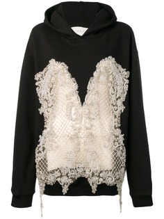 Loulou embellished hoodie