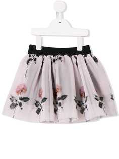 Caroline Bosmans floral mesh tutu