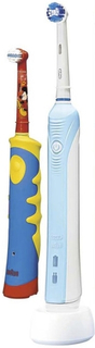 Набор зубных щеток Braun Oral-B PC500+Oral-B Mickey Kids Free
