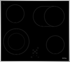 Электрическая варочная панель Korting