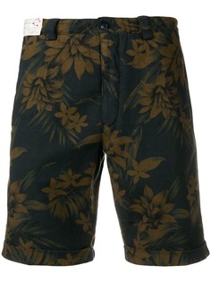 Incotex floral print chino shorts