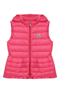 Пуховый жилет на молнии Moncler Enfant