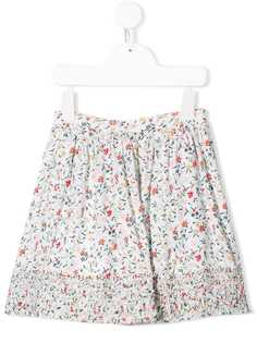 Chloé Kids короткая юбка с цветочным принтом