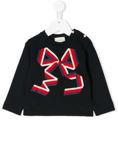 Gucci Kids свитер с с бантом Web