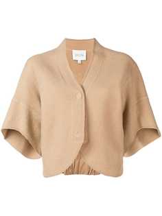 Dagmar short-sleeve cropped cardigan