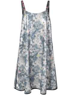 Harvey Faircloth короткое платье с пайетками