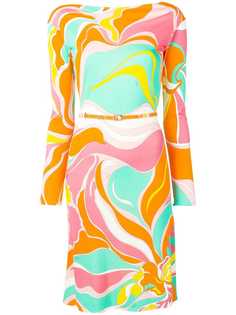 Emilio Pucci платье миди Riviera с принтом