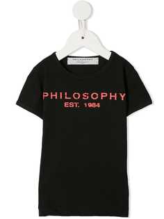 Philosophy Di Lorenzo Serafini Kids футболка с логотипом