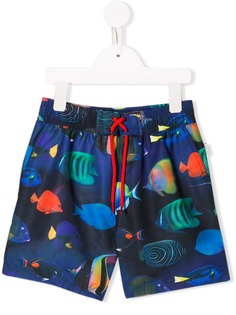 Paul Smith Junior fish print swim shorts