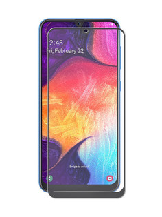 Аксессуар Защитное стекло для Samsung A30/A50 Galaxy A305FD/A505FD Svekla Full Glue Black ZS-SVSGA305FD-FGBL