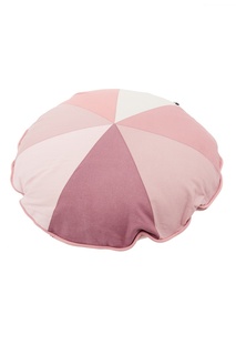Круглая подушка розового цвета Sebra