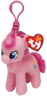 Мягкая игрушка Пони Pinkie Pie на брелке TY