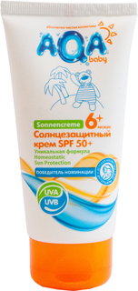 Крем солнцезащитный AQA baby SPF 50