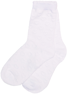 Носки ажурные для девочки Barkito, белые S18G3005T(1) Barkito