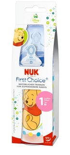 Пластиковая бутылочка с соской First Choice Plus Disney NUK