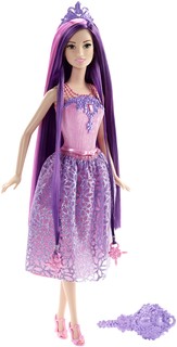 Кукла Принцесса с длинными волосами Mattel