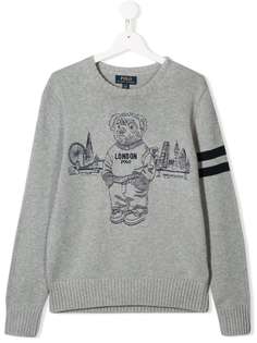 Ralph Lauren Kids свитер London Polo Bear