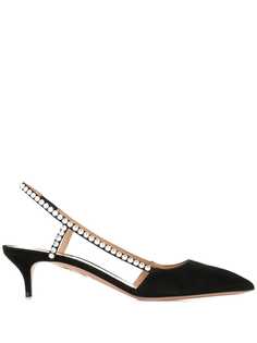 Aquazzura crystal pumps