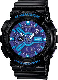 Японские мужские часы в коллекции G-SHOCK Мужские часы Casio GA-110HC-1A