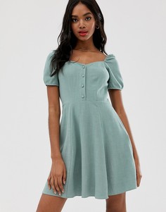 Платье бирюзового цвета New Look Рrarie - Зеленый