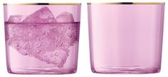 Стаканы для воды LSA Набор из 2 стаканов Sorbet 310 мл розовый