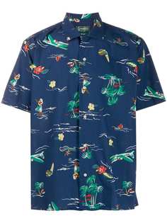 Gitman Vintage рубашка Hawaii с принтом