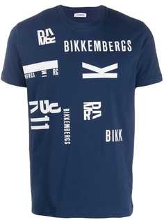 Dirk Bikkembergs logo print T-shirt