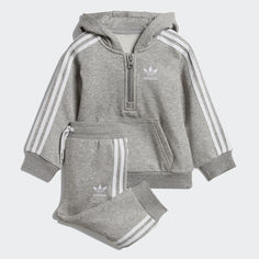 Флисовый комплект: толстовка и брюки Hoodie adidas Originals