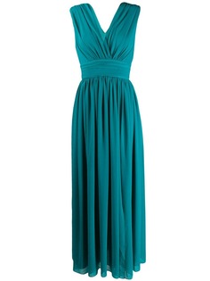 Blanca flared evening dress