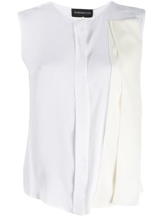 Sportmax front placket tank top