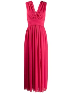 Blanca flared evening dress