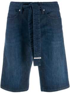 Cambio джинсовые шорты прямого кроя