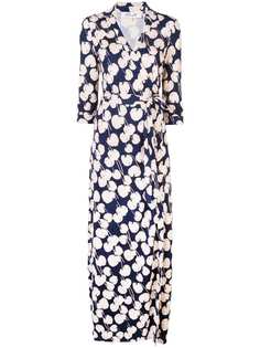 Dvf Diane Von Furstenberg платье макси с цветочным принтом