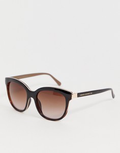 Классические солнцезащитные очки в стиле ретро French Connection - Черный