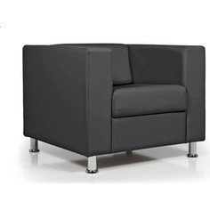 Кресло Euroforma Аполло кожа рулонная dakota, 2155 графитовый
