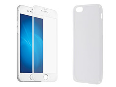 Аксессуар Защитное стекло + накладка Innovation для APPLE iPhone 6 Plus / 6S Plus 5D Lux White 11699