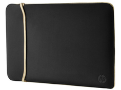 Аксессуар Сумка 15.6 HP Neoprene Reversible Sleeve 2UF60AA Black-Gold