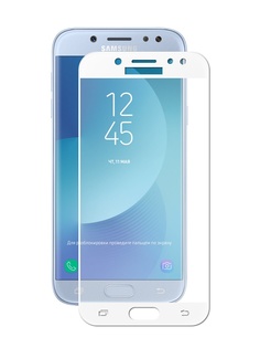 Аксессуар Защитное стекло для Samsung Galaxy J5 Solomon Full Cover White 1066