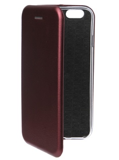 Чехол Innovation для APPLE iPhone 6 / 6S Book Silicone Magnetic Bordo 14712