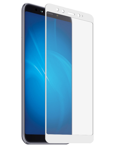 Аксессуар Защитное стекло LuxCase для Xiaomi Mi A2 2.5D Full Glue White Frame 77888